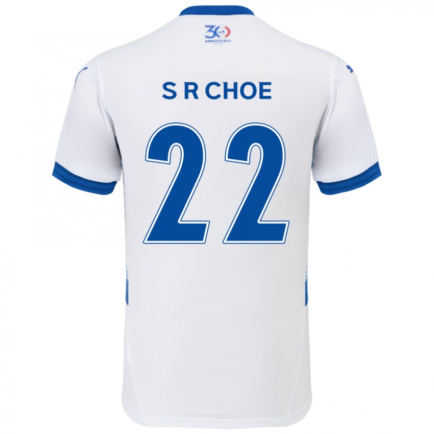גברים Ryun-Seong Choe #22 כחול מלכותי לבן הרחק ג'רזי 2025/26 חולצה קצרה