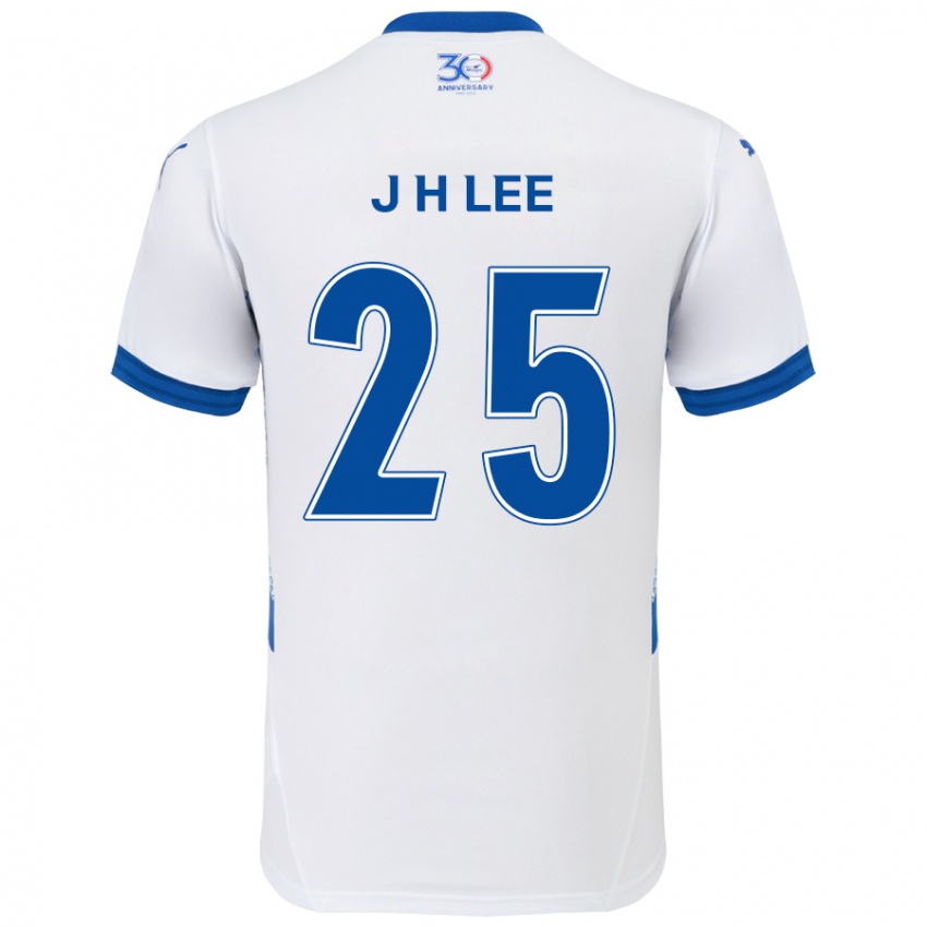גברים Jin-Hyuk Lee #25 כחול מלכותי לבן הרחק ג'רזי 2025/26 חולצה קצרה