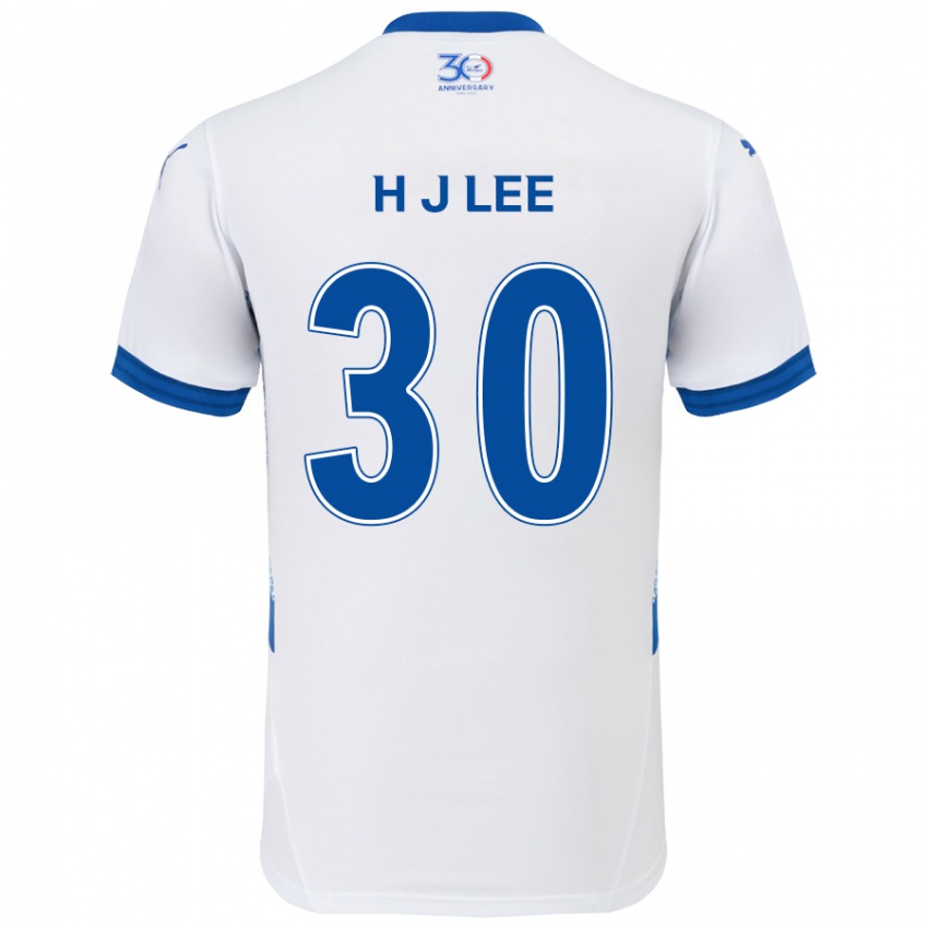 גברים Ji-Ho Lee #30 כחול מלכותי לבן הרחק ג'רזי 2025/26 חולצה קצרה