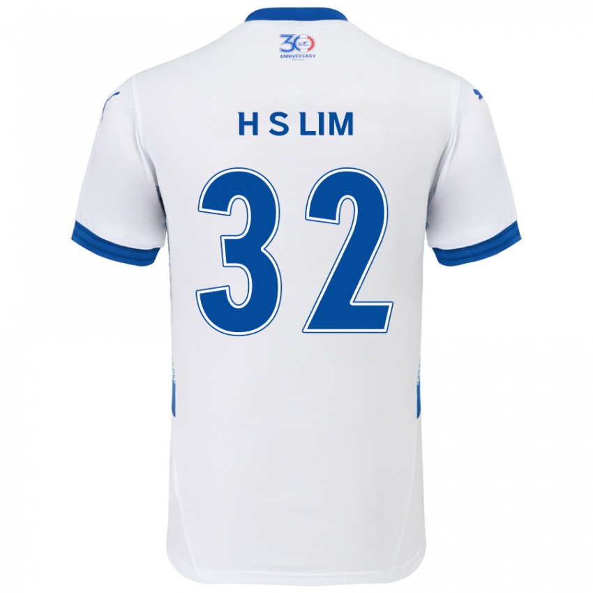 גברים Seong-Hyeon Lim #32 כחול מלכותי לבן הרחק ג'רזי 2025/26 חולצה קצרה