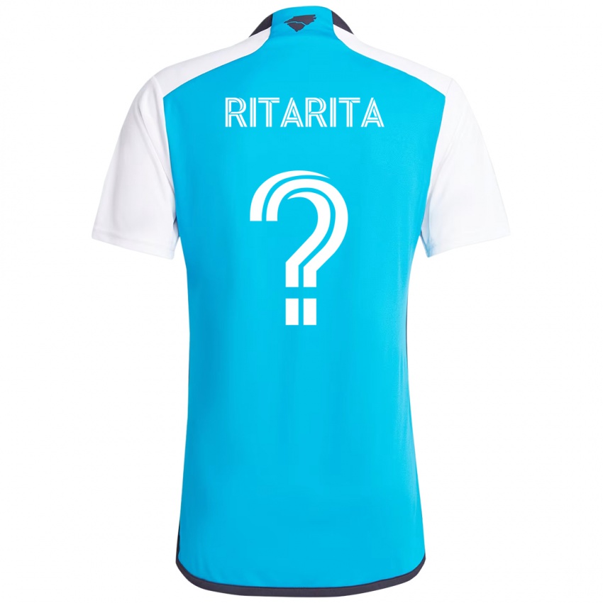 נשים Rocket Ritarita #0 שחור לבן ג'רזי ביתית 2025/26 חולצה קצרה