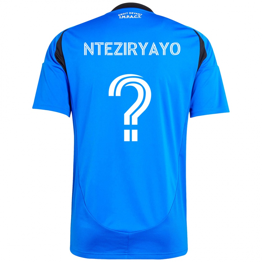 נשים Josh Nteziryayo #0 תכלת שמיים כחול כהה ג'רזי ביתית 2025/26 חולצה קצרה