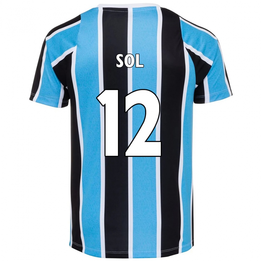 נשים Sol #12 לבן כחול ג'רזי ביתית 2025/26 חולצה קצרה