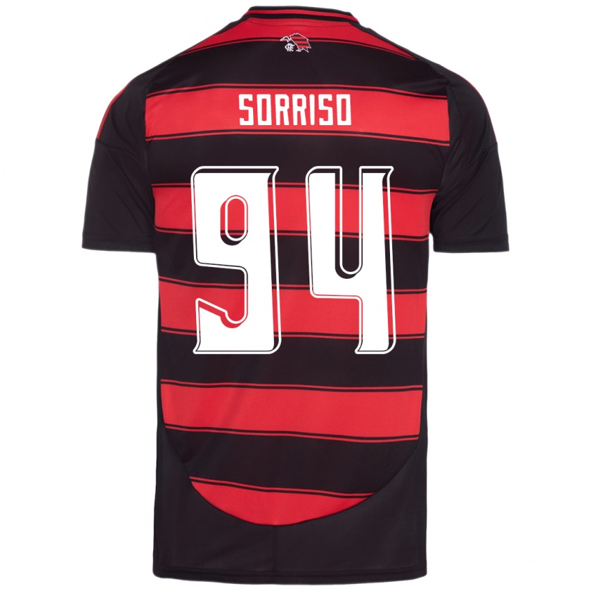 נשים Sorriso #94 לבן אדום ג'רזי ביתית 2025/26 חולצה קצרה