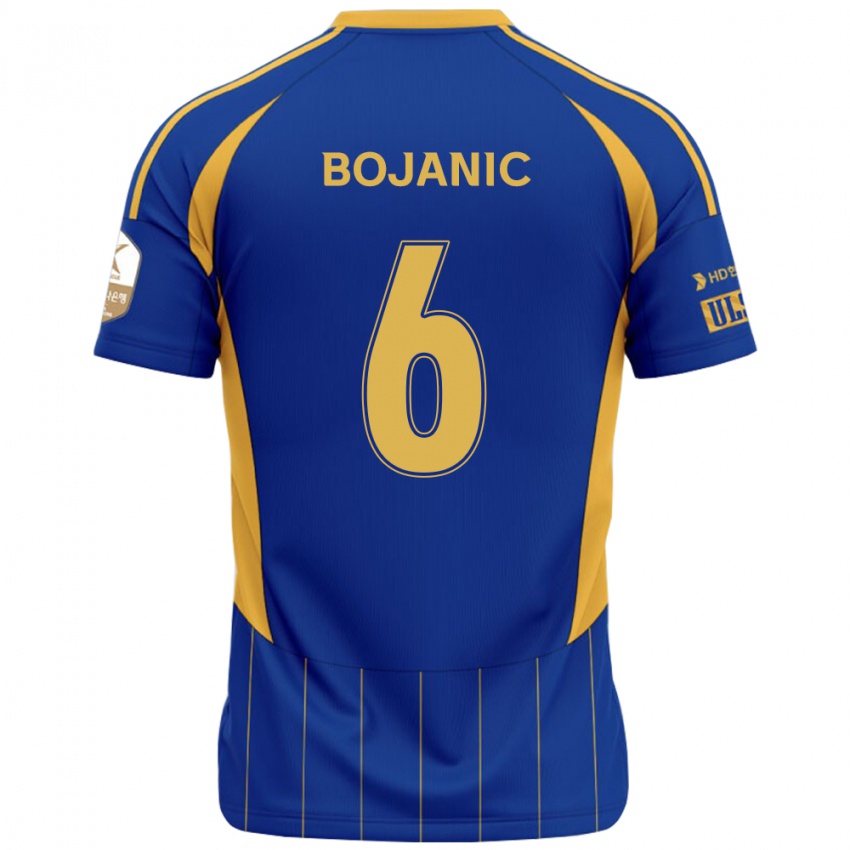 נשים Darijan Bojanic #6 כחול מלכותי צהוב ג'רזי ביתית 2025/26 חולצה קצרה
