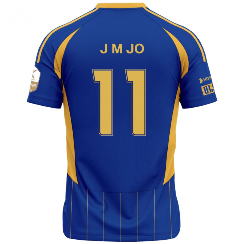 נשים Min-Jae Jo #11 לבן תכלת שמיים ג'רזי ביתית 2025/26 חולצה קצרה