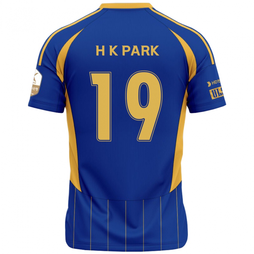 נשים Kang-Hyun Park #19 לבן תכלת שמיים ג'רזי ביתית 2025/26 חולצה קצרה
