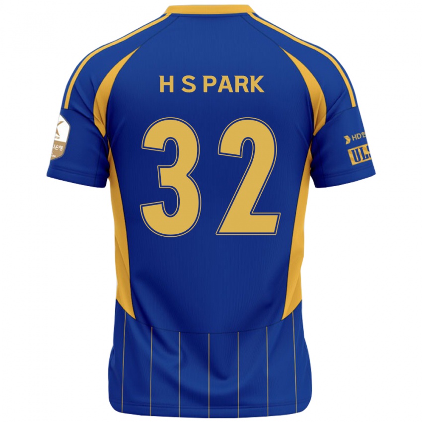 נשים Sung-Hyun Park #32 לבן תכלת שמיים ג'רזי ביתית 2025/26 חולצה קצרה