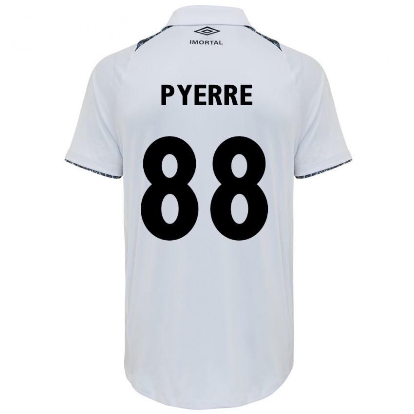 נשים Jean Pyerre #88 לבן כחול הרחק ג'רזי 2025/26 חולצה קצרה