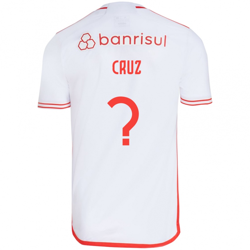 נשים Pedro Cruz #0 לבן אדום הרחק ג'רזי 2025/26 חולצה קצרה