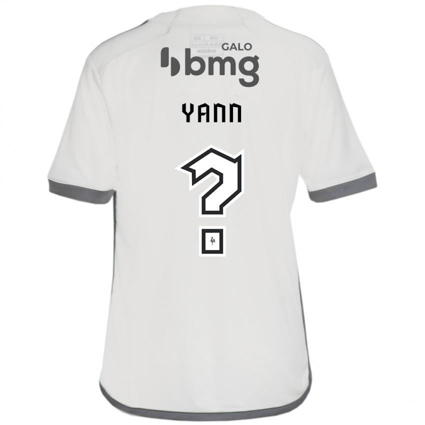 נשים Yann #0 לבן שחור הרחק ג'רזי 2025/26 חולצה קצרה