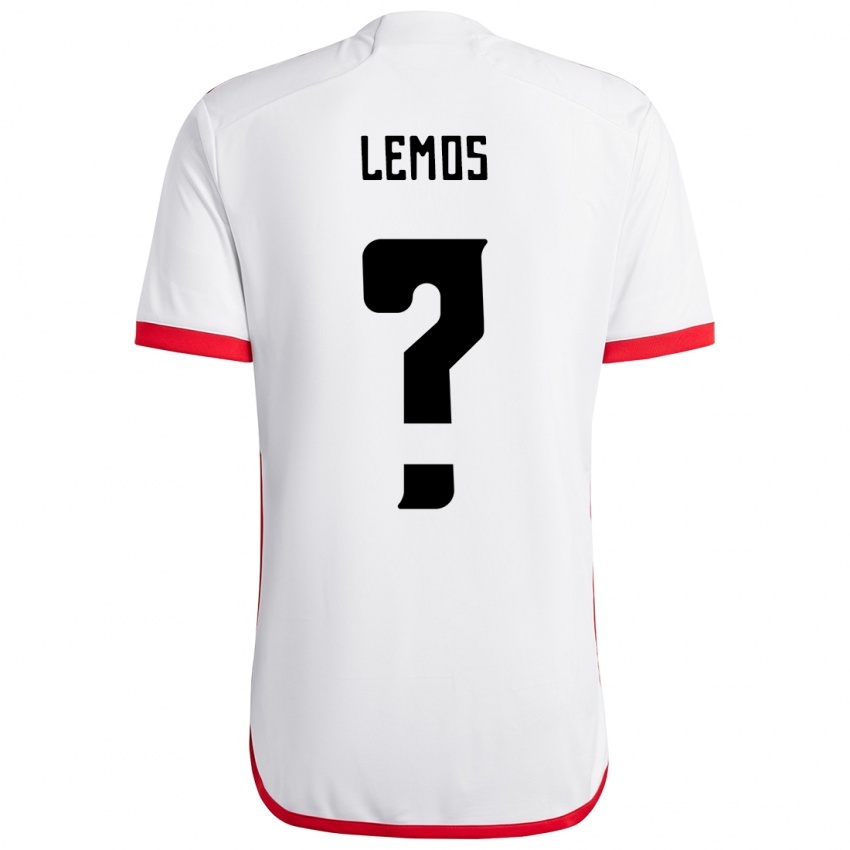 נשים Pedro Lemos #0 אדום שחור הרחק ג'רזי 2025/26 חולצה קצרה