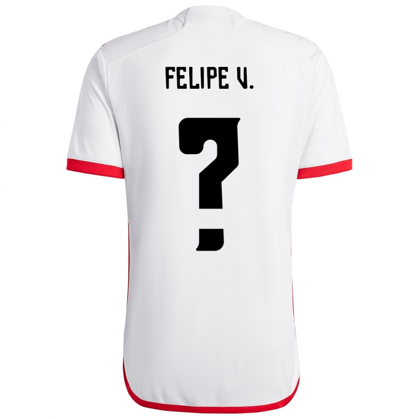 נשים Felipe Vieira #0 אדום שחור הרחק ג'רזי 2025/26 חולצה קצרה