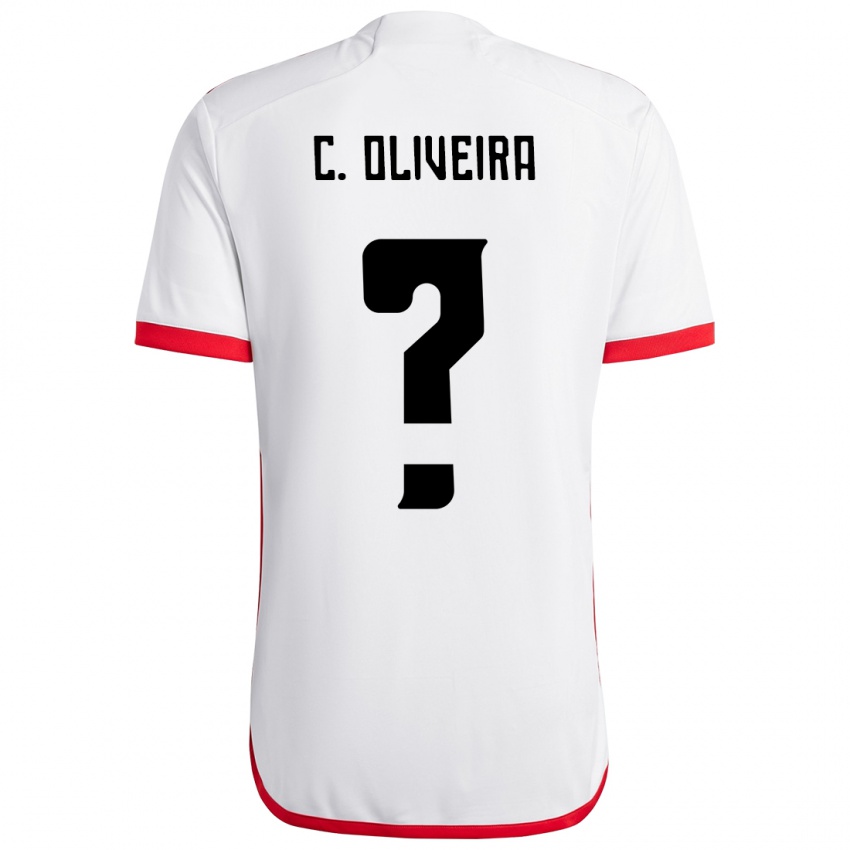 נשים Christian Oliveira #0 אדום שחור הרחק ג'רזי 2025/26 חולצה קצרה