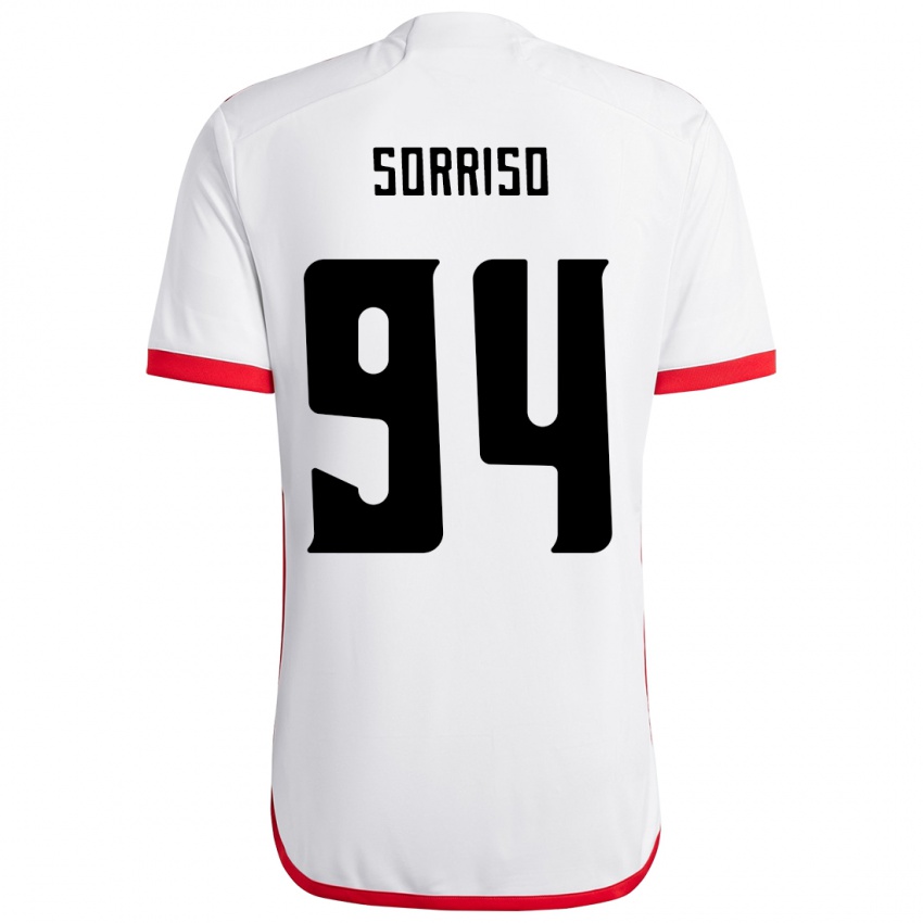 נשים Sorriso #94 אדום שחור הרחק ג'רזי 2025/26 חולצה קצרה
