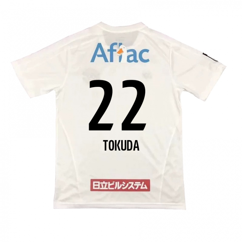 נשים Haoto Tokuda #22 שחור צהוב הרחק ג'רזי 2025/26 חולצה קצרה