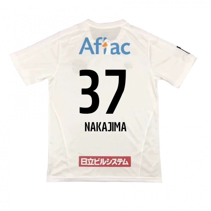 נשים Shun Nakajima #37 שחור צהוב הרחק ג'רזי 2025/26 חולצה קצרה