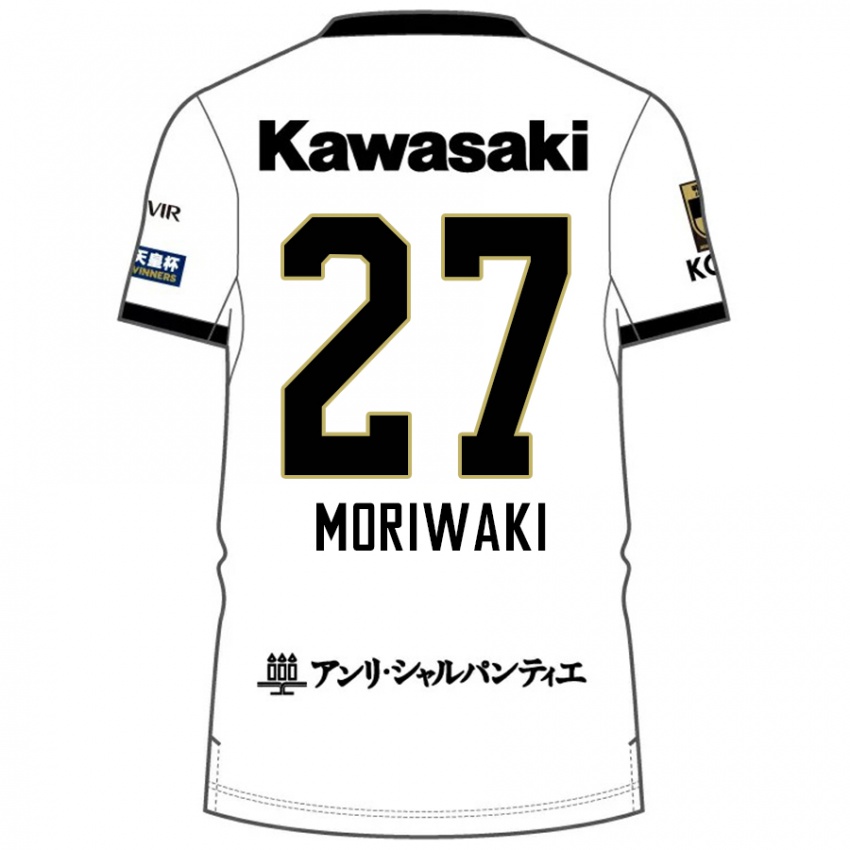 נשים Keigo Moriwaki #27 בורדו שחור הרחק ג'רזי 2025/26 חולצה קצרה