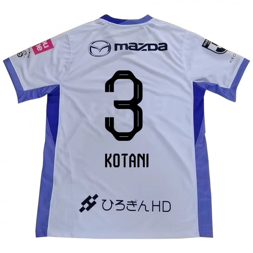 נשים Fuga Kotani #3 לבן כתום הרחק ג'רזי 2025/26 חולצה קצרה