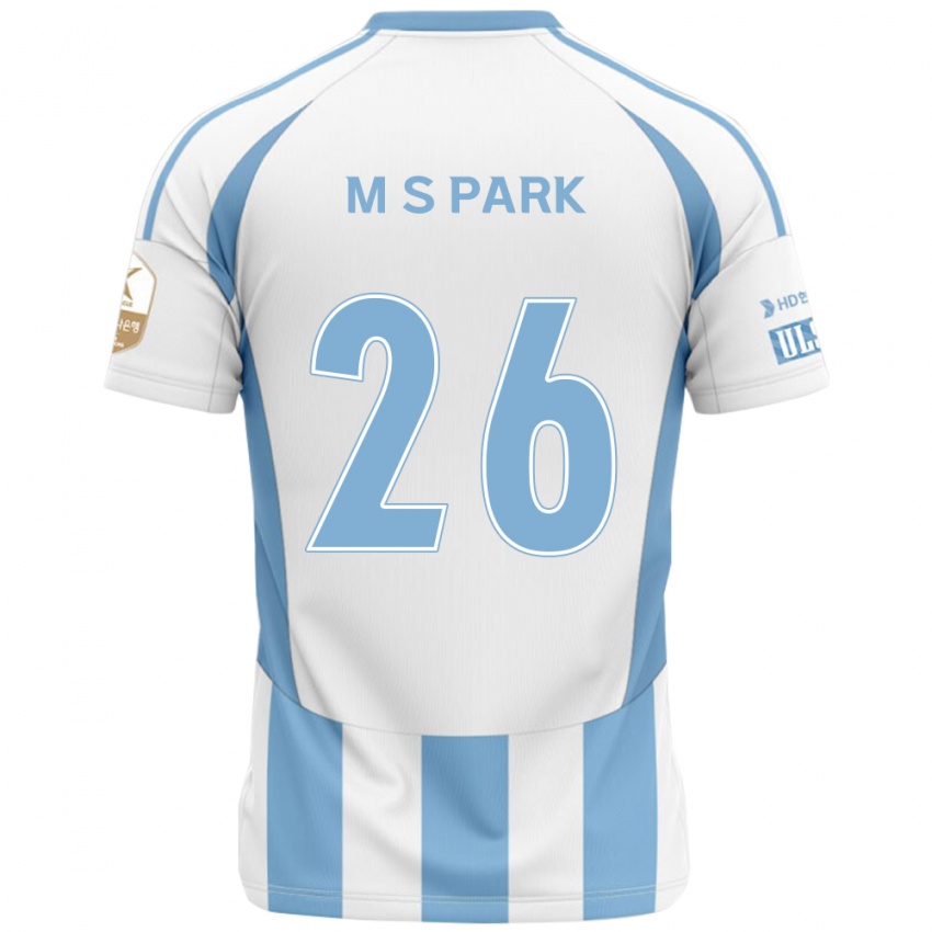 נשים Min-Seo Park #26 כחול מלכותי צהוב הרחק ג'רזי 2025/26 חולצה קצרה