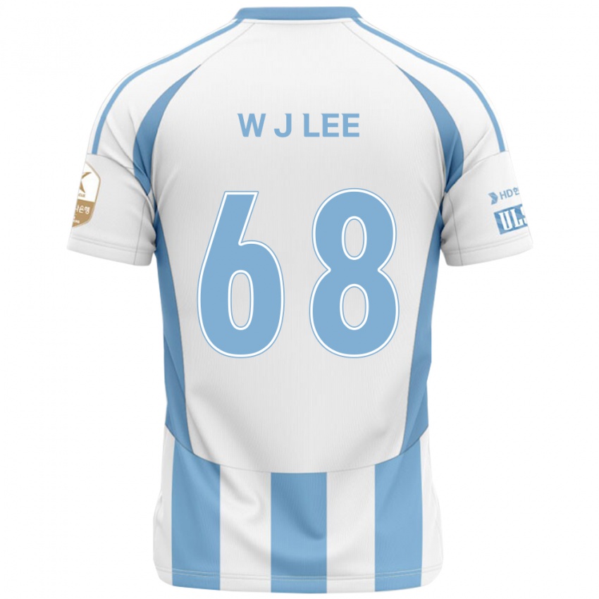 נשים Jae-Wook Lee #68 כחול מלכותי צהוב הרחק ג'רזי 2025/26 חולצה קצרה