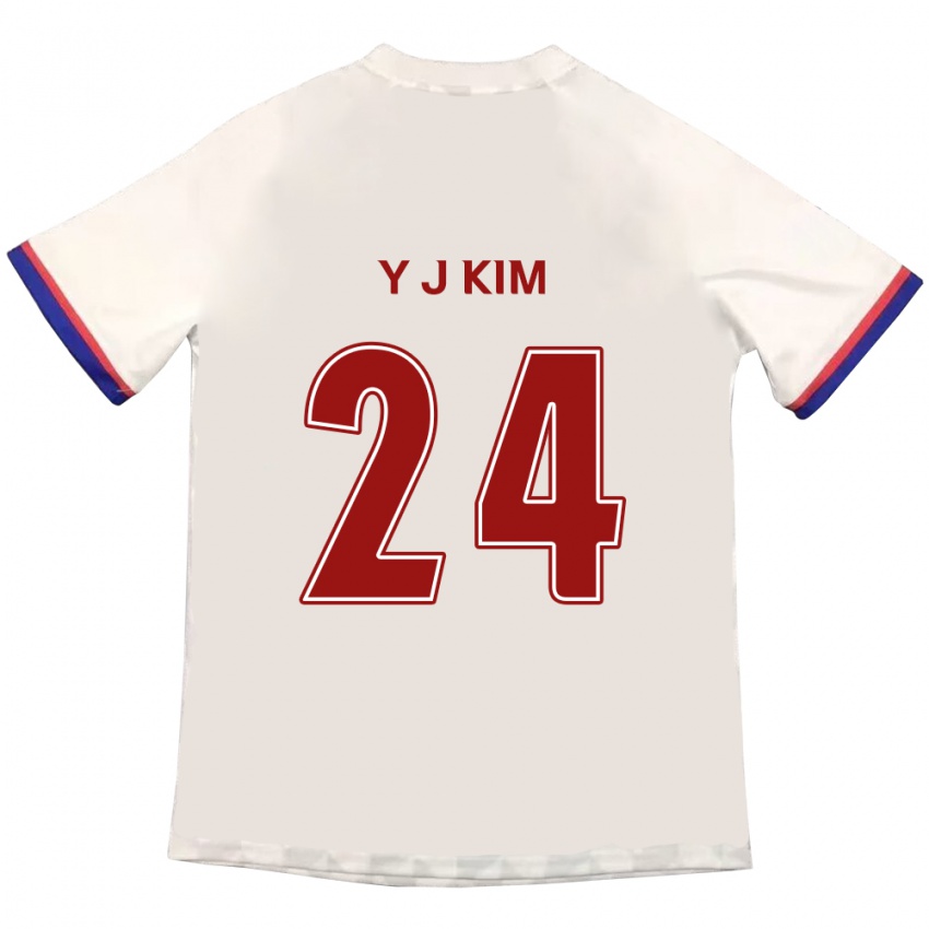 נשים Ju-Yeop Kim #24 כחול מלכותי אדום הרחק ג'רזי 2025/26 חולצה קצרה