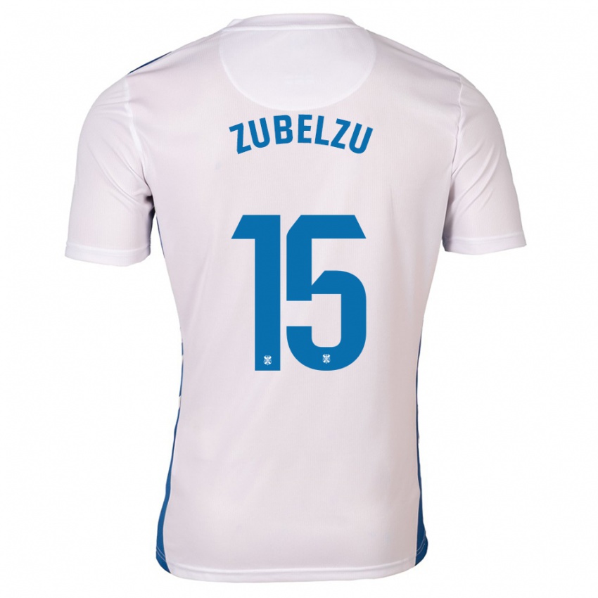 נשים ז'ולן זובלזו #15 לבן כחול ג'רזי ביתית 2025/26 חולצה קצרה