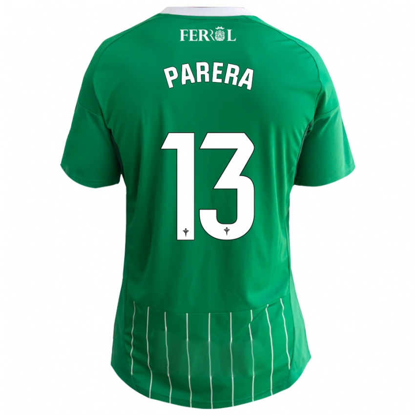 נשים מיקל פררה #13 ירוק לבן ג'רזי ביתית 2025/26 חולצה קצרה