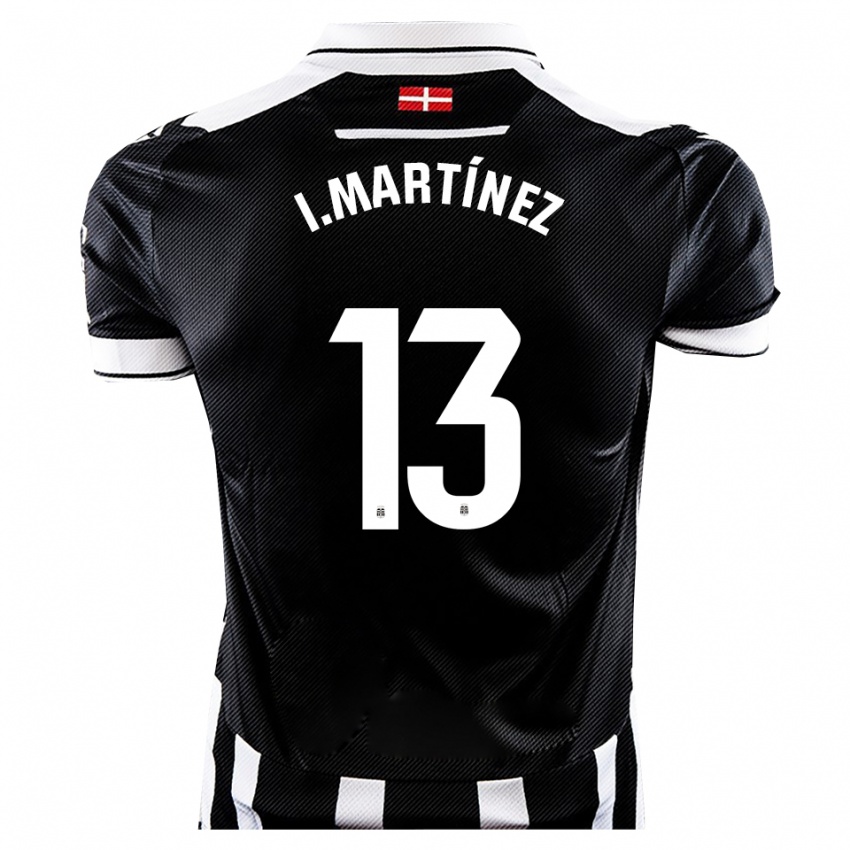נשים Iván Martínez #13 שחור לבן ג'רזי ביתית 2025/26 חולצה קצרה
