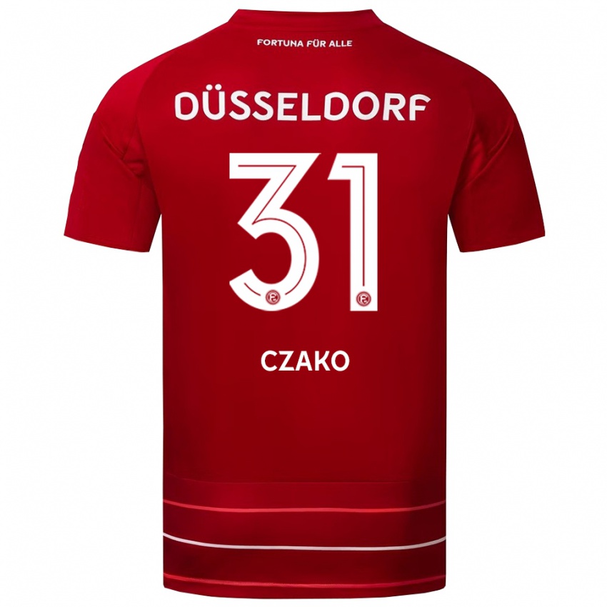 נשים מילאן צ׳אקו #31 אדום לבן ג'רזי ביתית 2025/26 חולצה קצרה