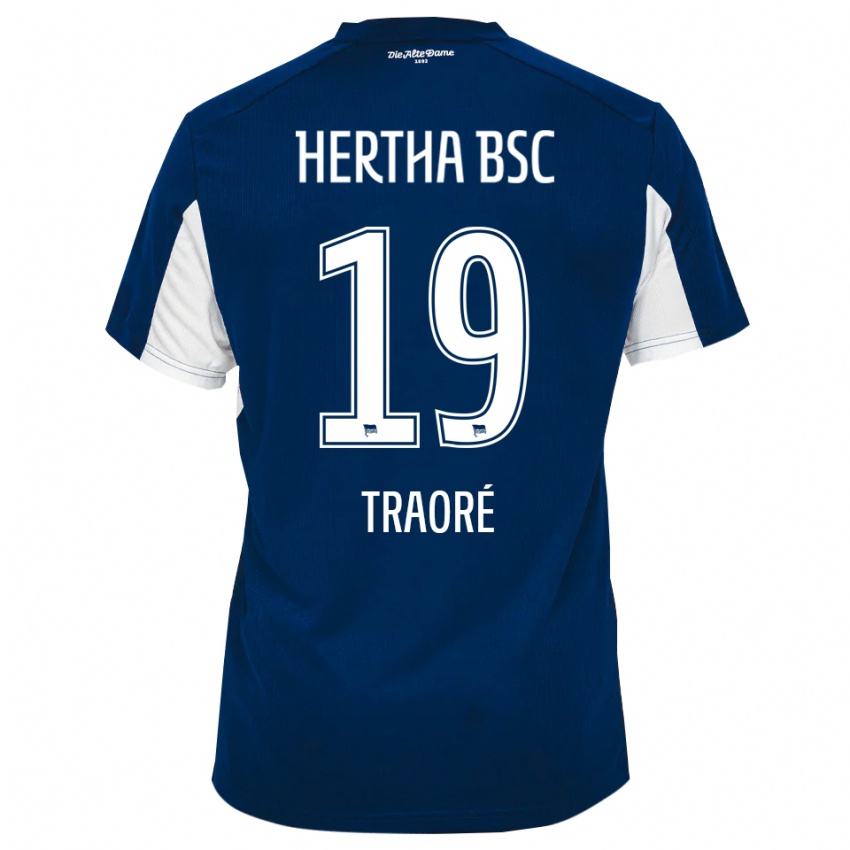 נשים אנתוני סקו טראורה #19 לבן כחול ג'רזי ביתית 2025/26 חולצה קצרה