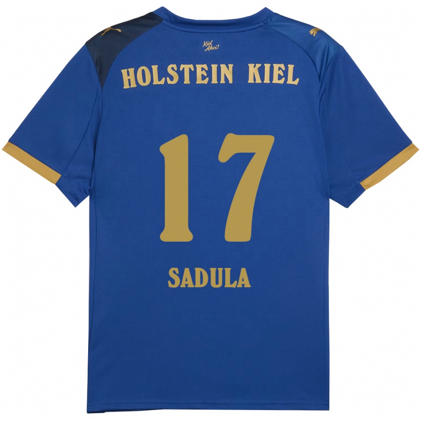 נשים אורהאן סמיר סדולה #17 כחול זהב ג'רזי ביתית 2025/26 חולצה קצרה