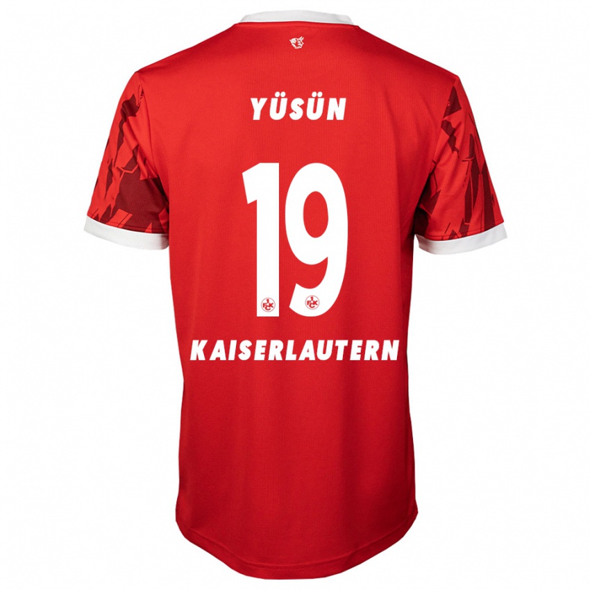 נשים מרווין יוסון #19 אדום לבן ג'רזי ביתית 2025/26 חולצה קצרה