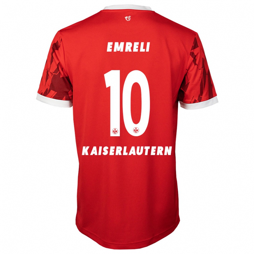 נשים מאהיר מדטוב #10 אדום לבן ג'רזי ביתית 2025/26 חולצה קצרה