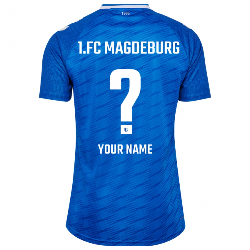 נשים השם שלך #0 כחול לבן ג'רזי ביתית 2025/26 חולצה קצרה