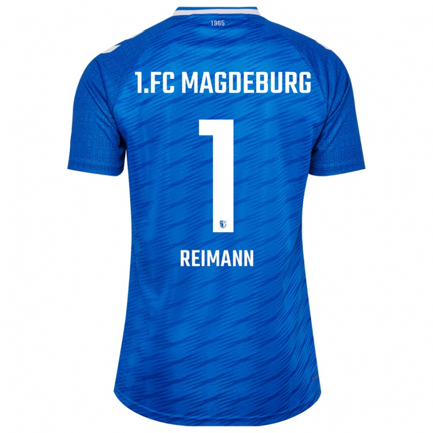 נשים דומיניק ריימאן #1 כחול לבן ג'רזי ביתית 2025/26 חולצה קצרה