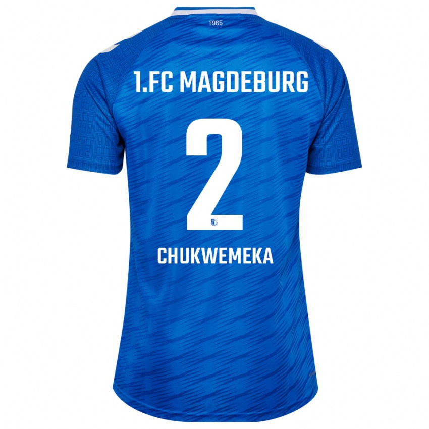 נשים סטנסי שיסון צ׳וקווומקה #2 כחול לבן ג'רזי ביתית 2025/26 חולצה קצרה