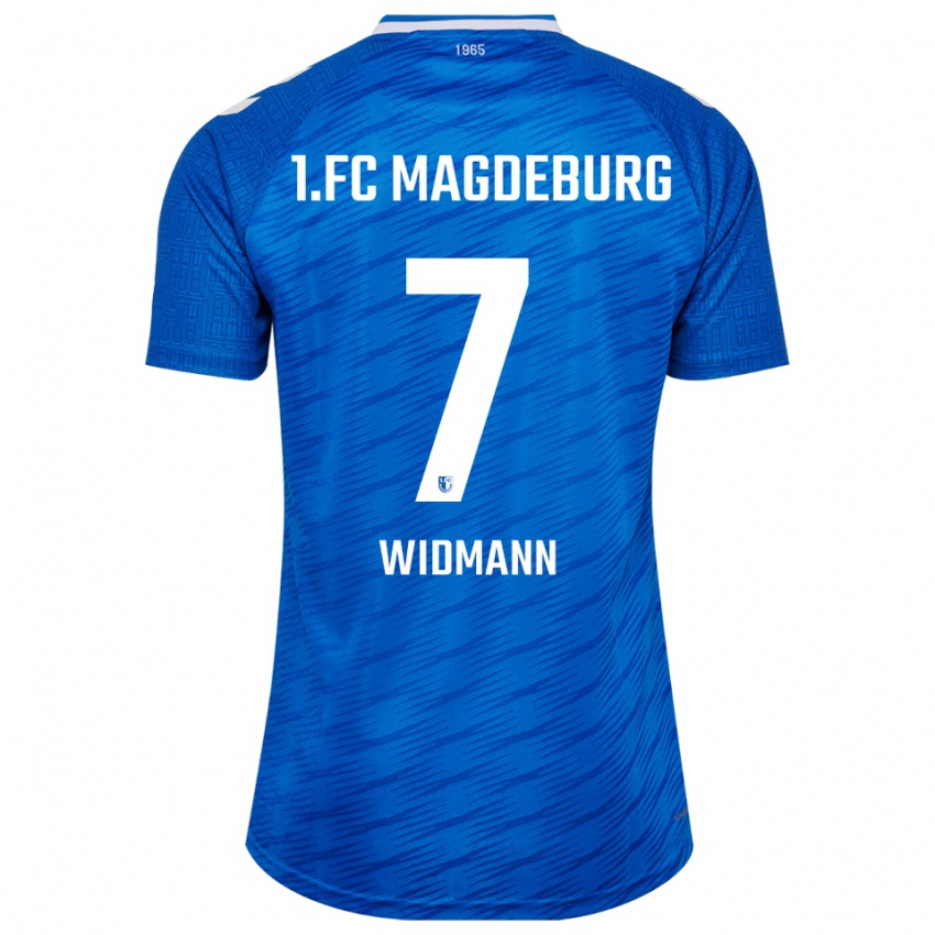 נשים אליסיו וידמן #7 כחול לבן ג'רזי ביתית 2025/26 חולצה קצרה