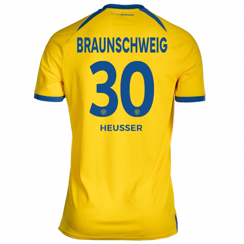 נשים רובין היוסר #30 צהוב כחול ג'רזי ביתית 2025/26 חולצה קצרה