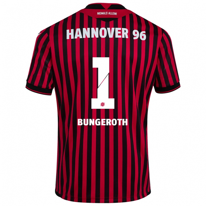 נשים לאה בונגרות #1 אדום שחור ג'רזי ביתית 2025/26 חולצה קצרה