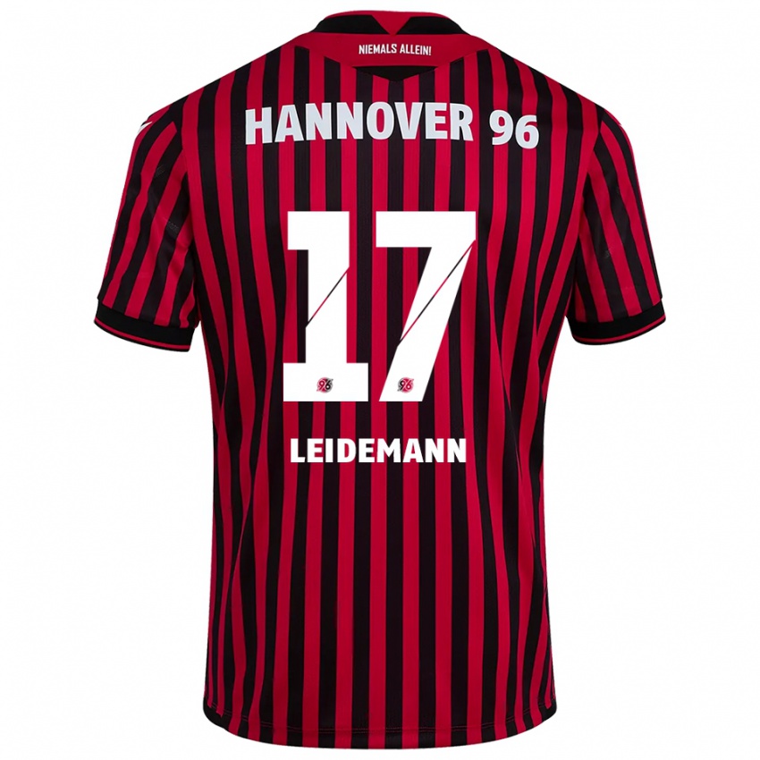 נשים לוקאס כארים ליידמן #17 אדום שחור ג'רזי ביתית 2025/26 חולצה קצרה