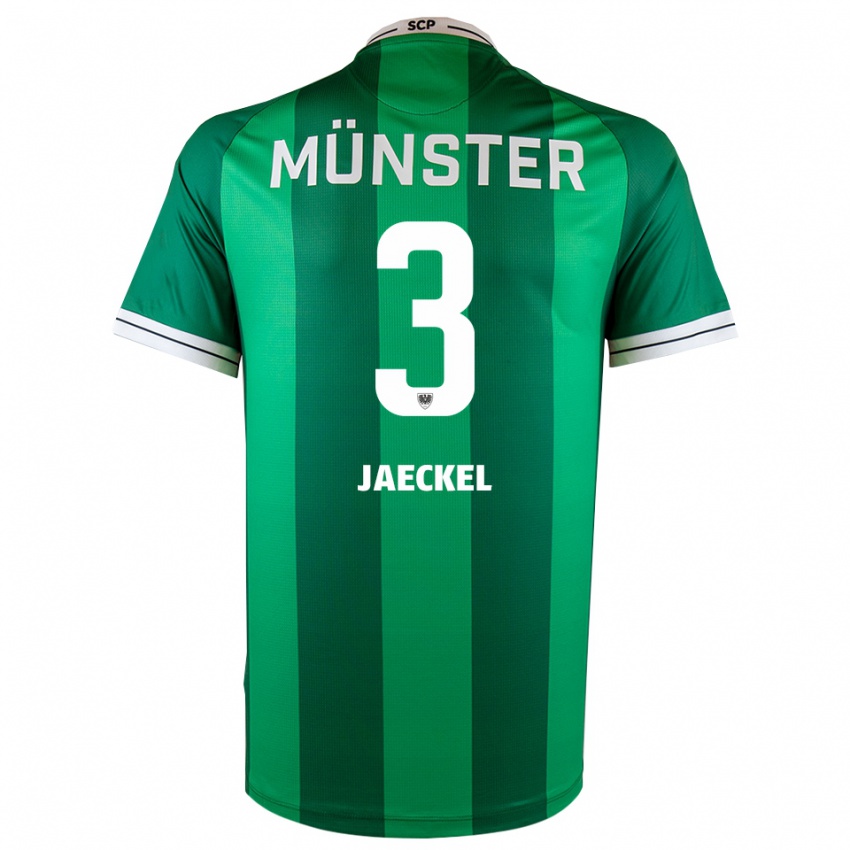 נשים פאול ג׳אקל #3 ירוק לבן ג'רזי ביתית 2025/26 חולצה קצרה