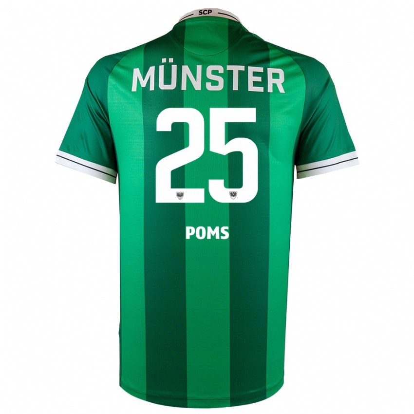 נשים מלווין קיאנו פאמס #25 ירוק לבן ג'רזי ביתית 2025/26 חולצה קצרה