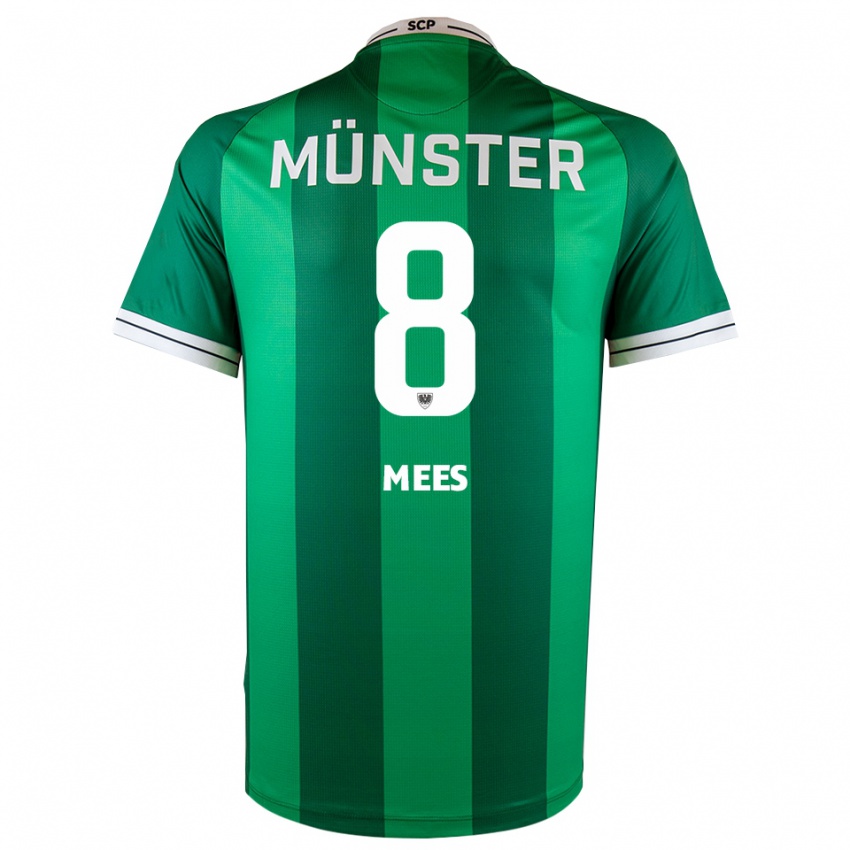 נשים ג׳ושוע מיס #8 ירוק לבן ג'רזי ביתית 2025/26 חולצה קצרה