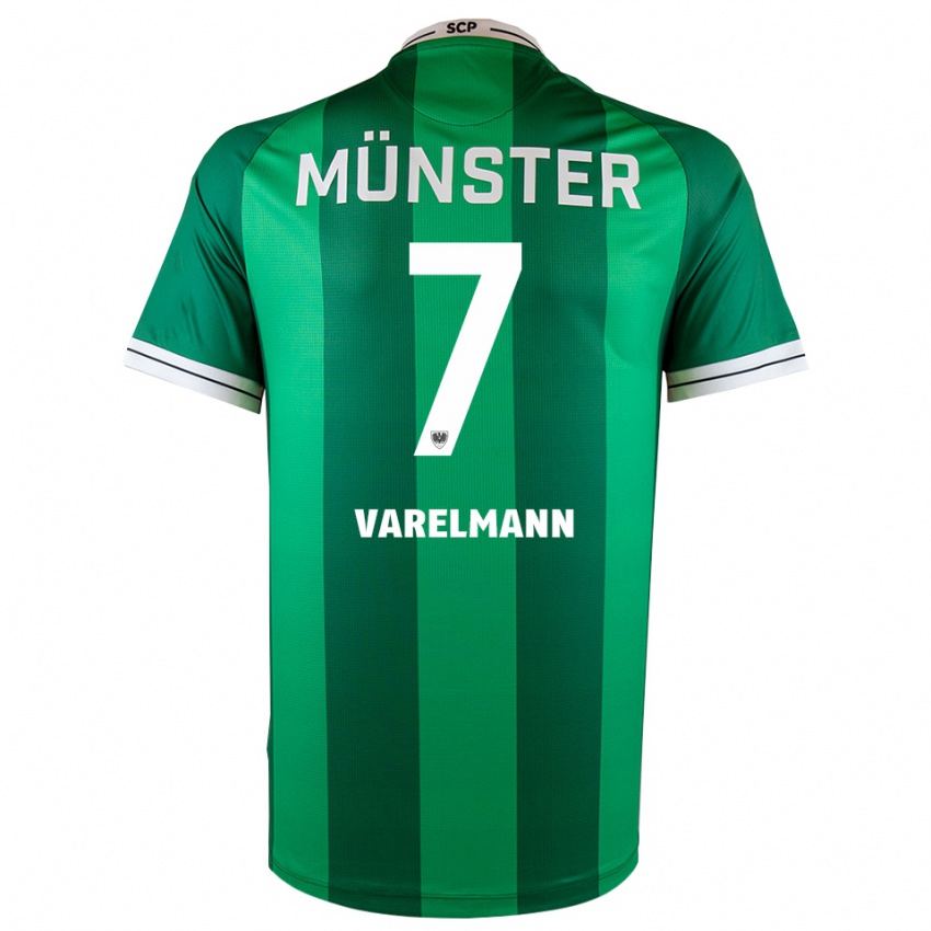 נשים מאלטה ורלמן #7 ירוק לבן ג'רזי ביתית 2025/26 חולצה קצרה