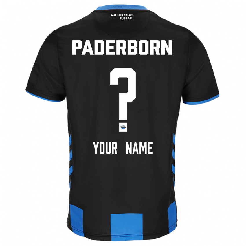 נשים השם שלך #0 שחור כחול ג'רזי ביתית 2025/26 חולצה קצרה