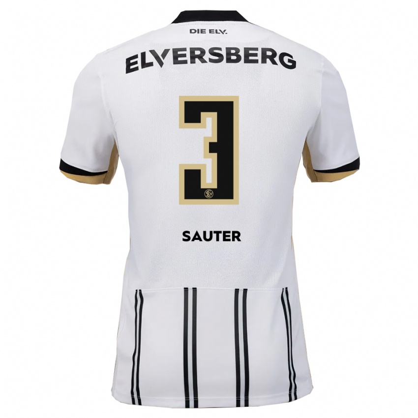 נשים לוקה סוטר #3 לבן שחור ג'רזי ביתית 2025/26 חולצה קצרה