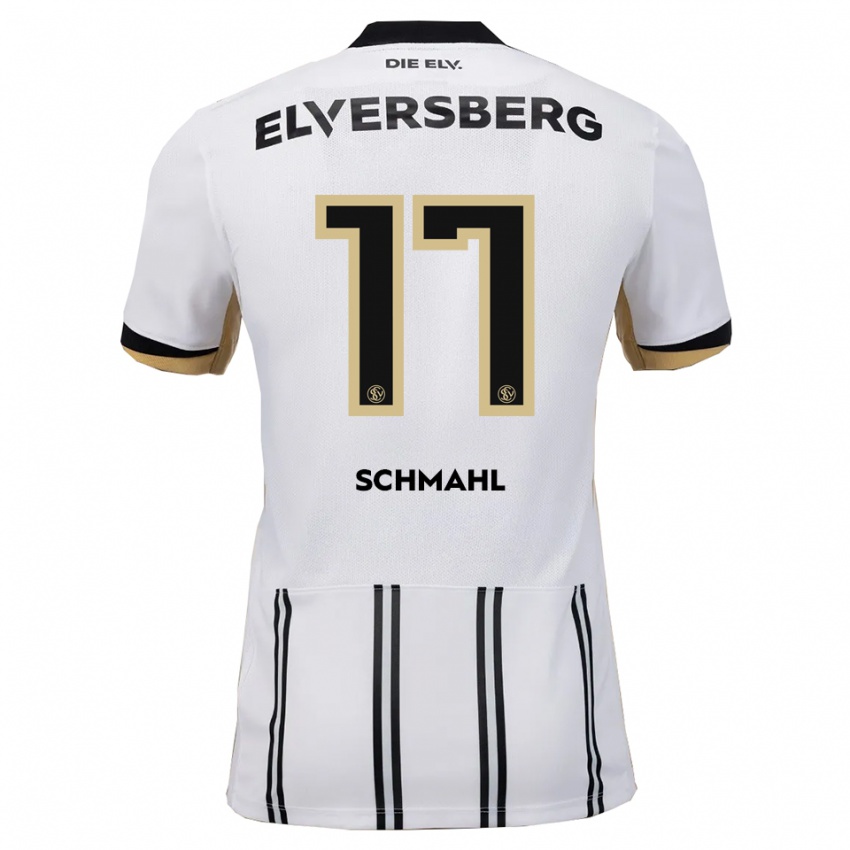 נשים יוליוס פרדריק שמאל #17 לבן שחור ג'רזי ביתית 2025/26 חולצה קצרה