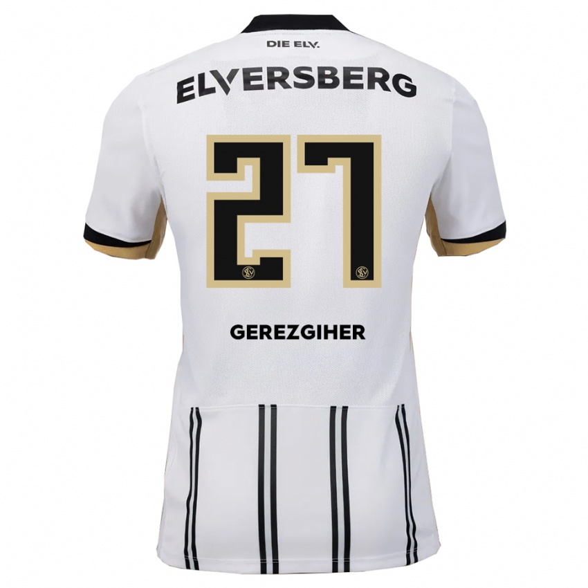 נשים פילימון גרזגיהר #27 לבן שחור ג'רזי ביתית 2025/26 חולצה קצרה