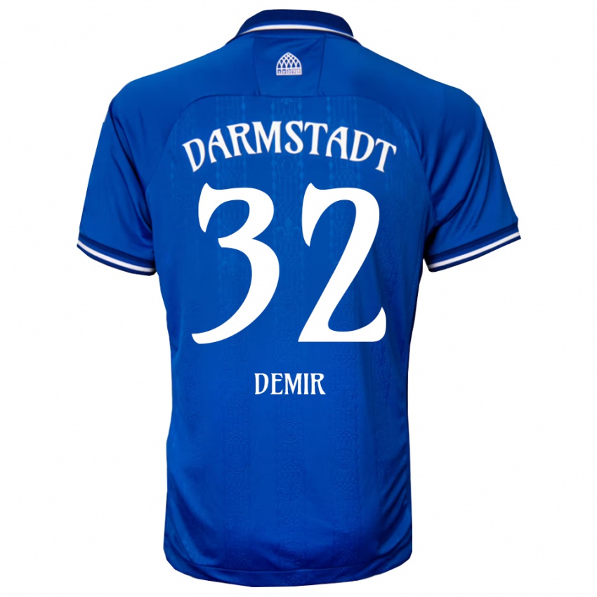 נשים Lean Demir #32 כחול לבן ג'רזי ביתית 2025/26 חולצה קצרה